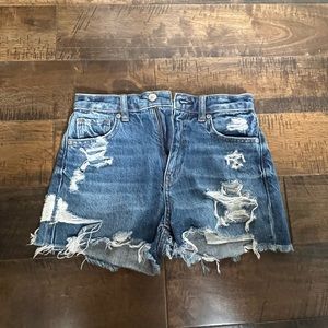 american eagle jean shorts
